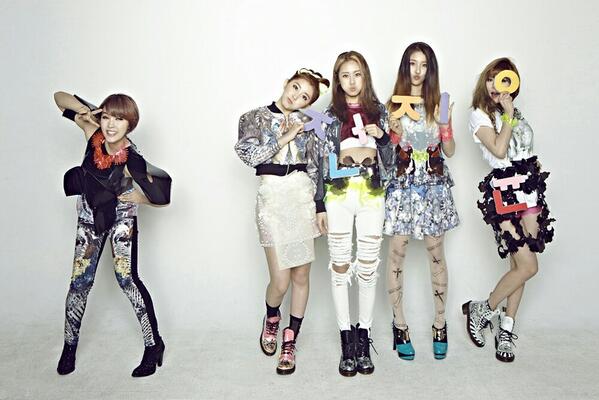 Gambar Foto Ji Yoon 4Minute di Tease Single 'What's Your Name ?'