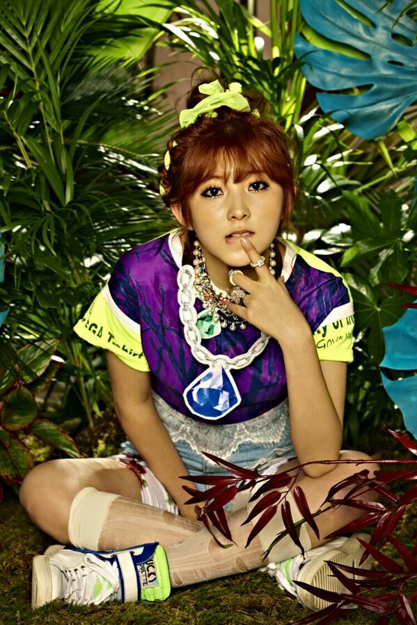 Gambar Foto So Hyun 4Minute di Tease Single 'What's Your Name ?'