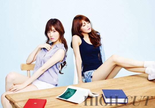 Gambar Foto Sooyoung dan Seohyun Girls' Generation di Majalah High Cut Edisi Mei 2013