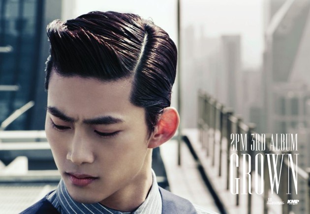 Gambar Foto Taecyeon 2PM di Poster Album 'Grown'