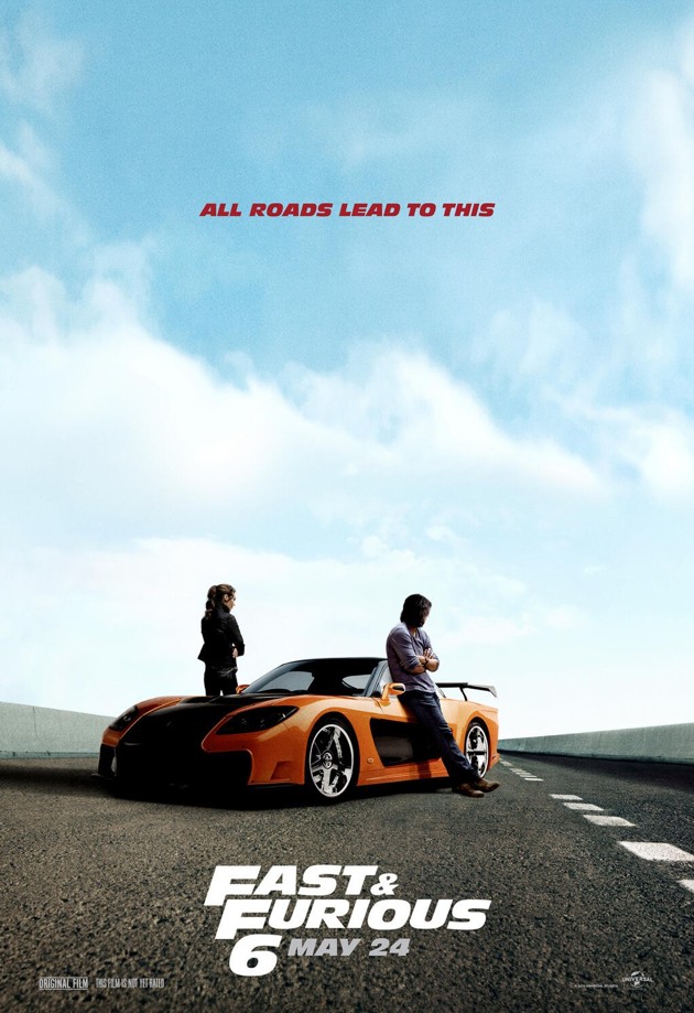 Gambar Foto Poster Film 'Fast and Furious 6'