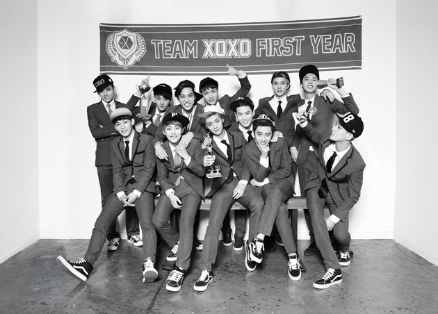 Gambar Foto EXO di Teaser Album 'XOXO (Kiss&Hug)'