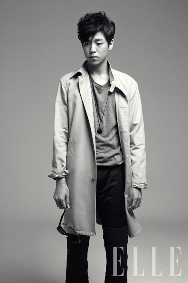 Gambar Foto Lee Hyun Woo di Majalah Elle Edisi Juni 2013