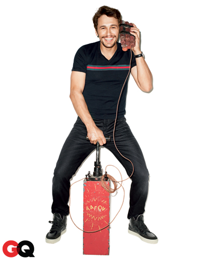 Gambar Foto James Franco di Majalah GQ Edisi Juni 2013