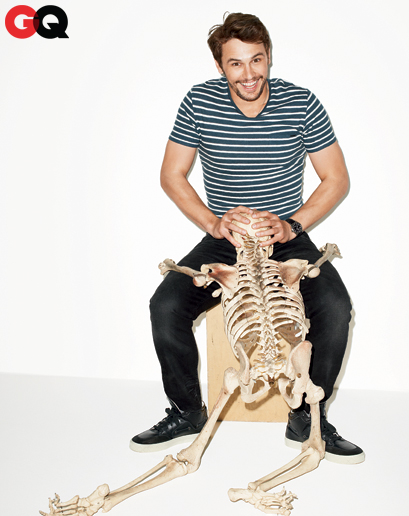 Gambar Foto James Franco di Majalah GQ Edisi Juni 2013