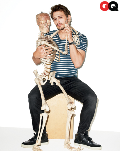 Gambar Foto James Franco di Majalah GQ Edisi Juni 2013