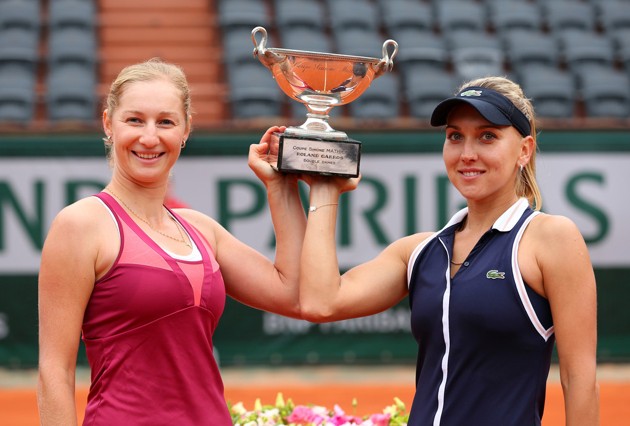 Gambar Foto Ekaterina Makarova/Elena Vesnina Raih Juara Ganda Putri Perancis Terbuka 2013