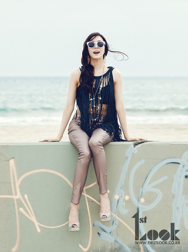 Gambar Foto Tiffany di Majalah 1stLook Edisi Juni 2013