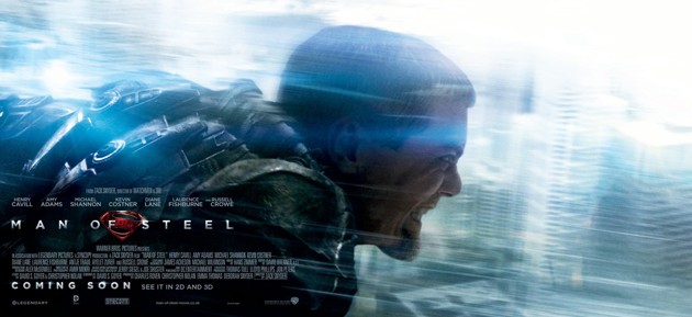 Gambar Foto Poster Film 'Man of Steel'