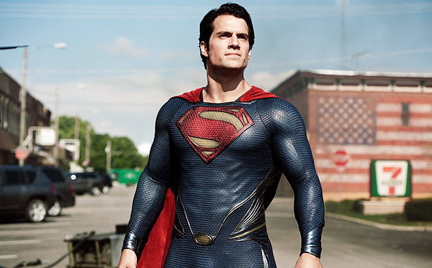 Gambar Foto Henry Cavill di Film 'Man of Steel'