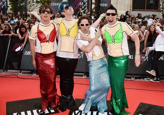 Gambar Foto Marianas Trench di Red Carpet MuchMusic Video Awards 2013