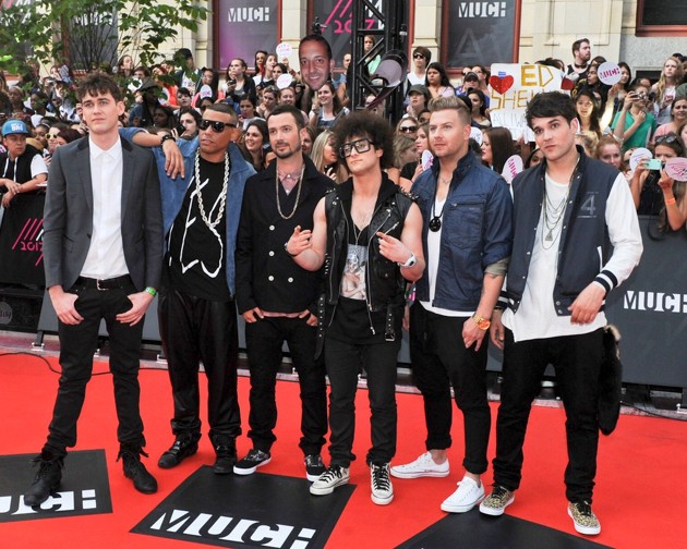 Gambar Foto Down With Webster di Red Carpet MuchMusic Video Awards 2013