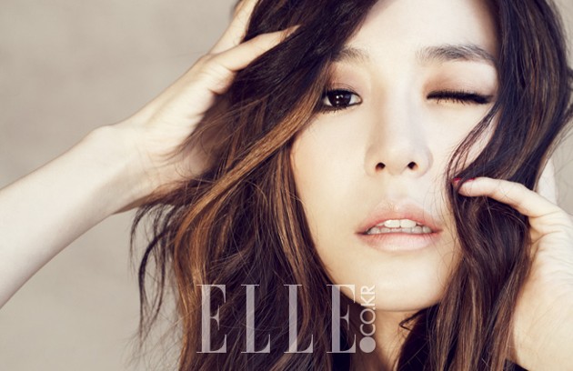 Gambar Foto Tiffany di Majalah Elle Edisi Juni 2013