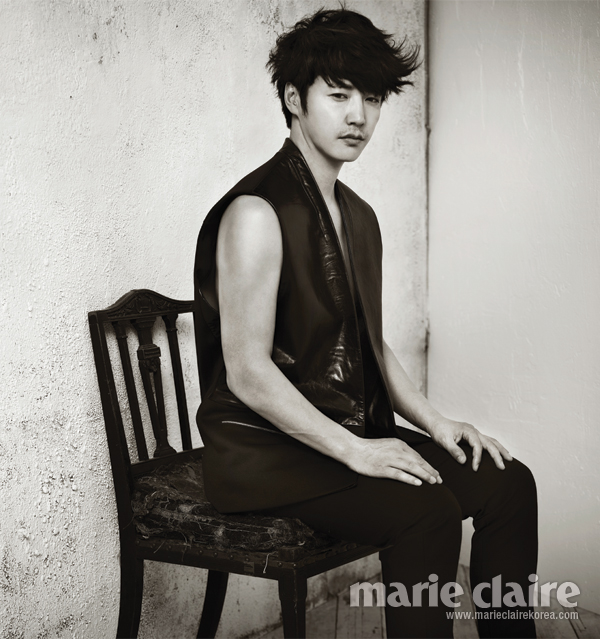 Gambar Foto Yoon Sang Hyun di Majalah Marie Claire Edisi Juni 2013