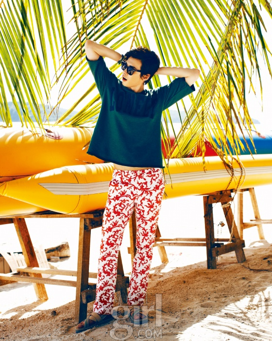 Gambar Foto Lee Jong Suk di Majalah Vogue Girl Edisi Juni 2013