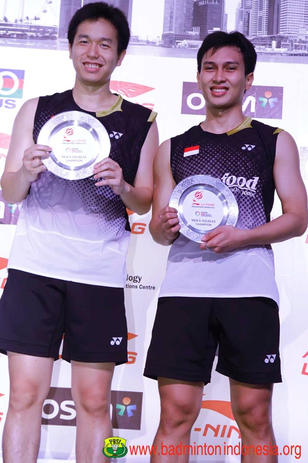 Gambar Foto Muhammad Ahsan/Hendra Setiawan Sabet Gelar Juara Ganda Putra