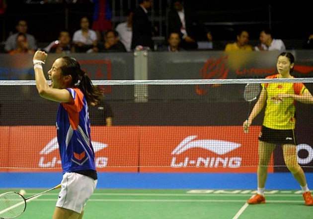 Gambar Foto Wang Yihan Berhasil Kalahkan Li Xuerui dan Raih Gelar Juara Tunggal Putri