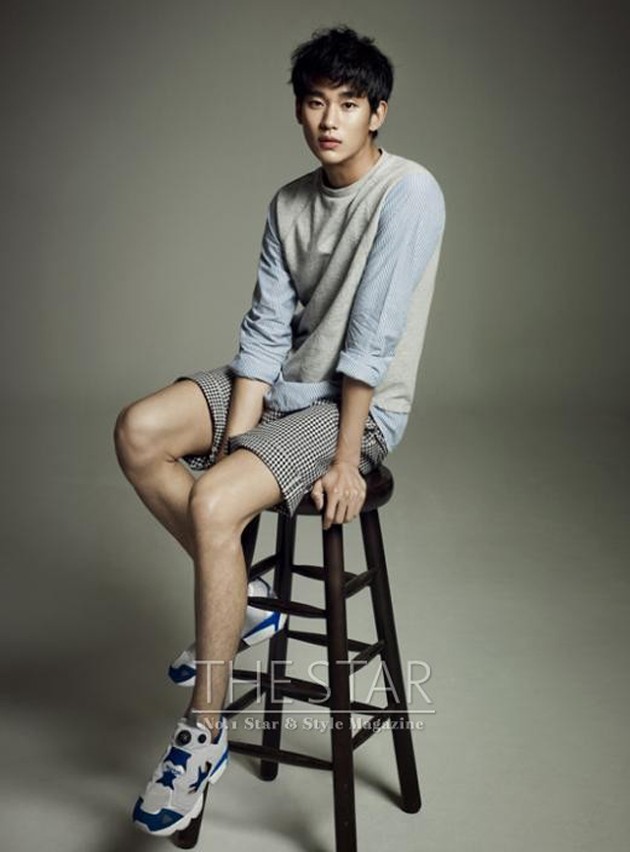 Gambar Foto Kim Soo Hyun di Majalah The Star Edisi Juni 2013