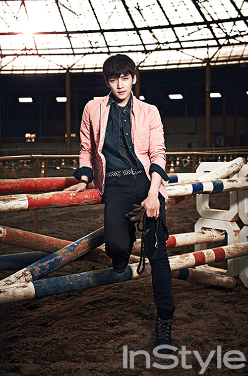 Gambar Foto Ji Chang Wook di Majalah InStyle Edisi Juli 2013