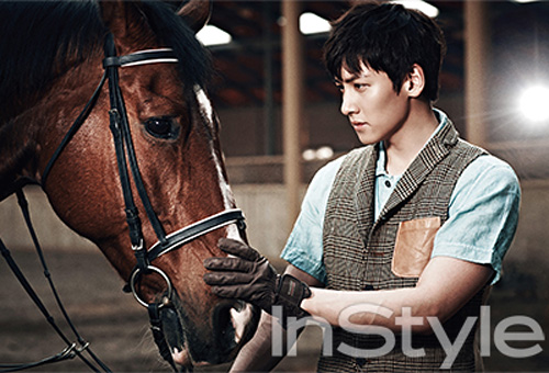 Gambar Foto Ji Chang Wook di Majalah InStyle Edisi Juli 2013