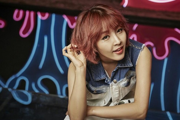 Gambar Foto Ji Yoon 4Minute di Teaser Single 'Is It Poppin' ?'