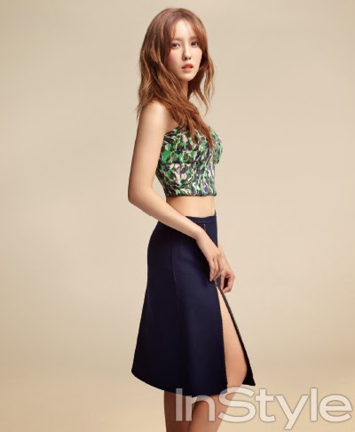 Gambar Foto Hyomin T-ara di Majalah InStyle Edisi Juni 2013