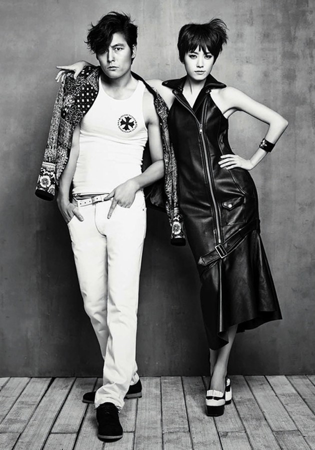 Foto Han Hyo Joo dan Jung Woo Sung di Majalah High Cut Edisi Juli 2013
