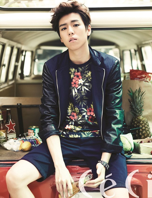 Gambar Foto Lee Hyun Woo di Majalah CeCi Edisi Juli 2013