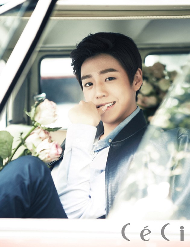 Gambar Foto Lee Hyun Woo di Majalah CeCi Edisi Juli 2013