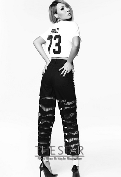 Gambar Foto CL 2NE1 di Majalah The Star Edisi Juli 2013