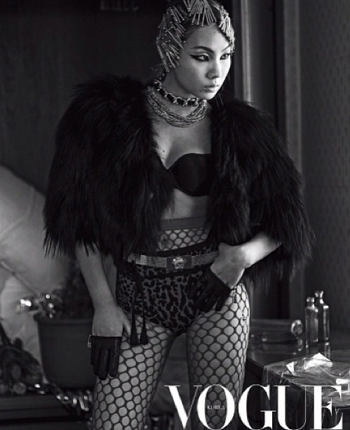 Gambar Foto CL 2NE1 di Majalah Vogue Korea Edisi Juli 2013