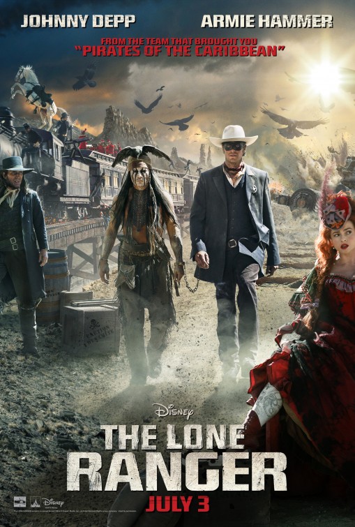 Gambar Foto Poster Film 'The Lone Ranger'