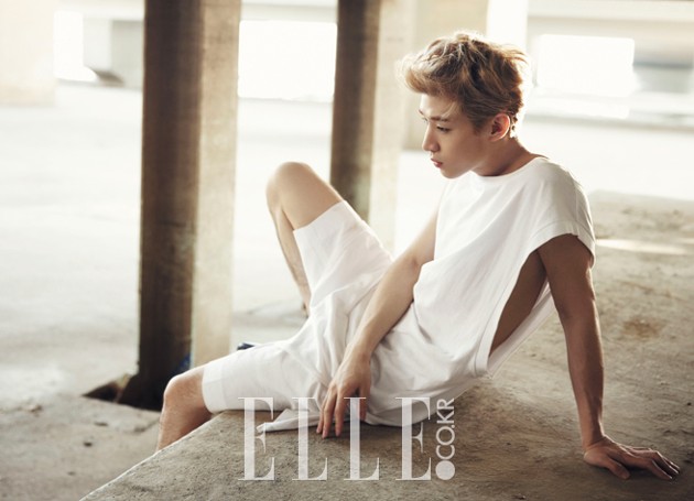 Gambar Foto Henry di Majalah Elle Edisi Juli 2013