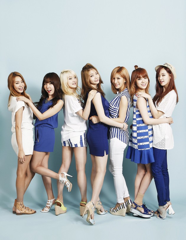 Gambar Foto After School di Majalah 10Asia Edisi Agustus 2013