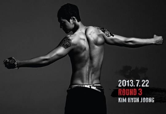Foto Kim Hyun Joong di Teaser Mini Album 'Round 3'