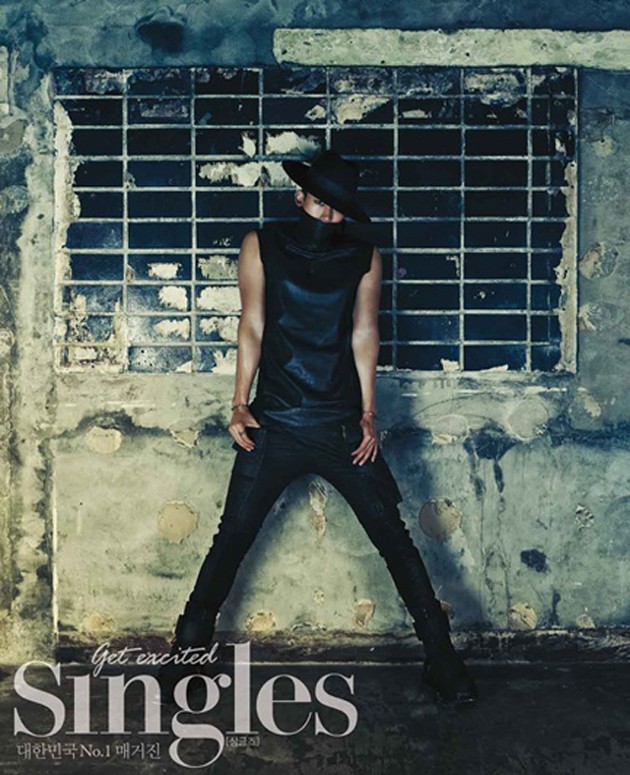 Gambar Foto Taecyeon 2PM di Majalah Singles Edisi Agustus 2013