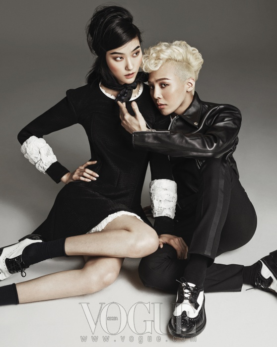 Gambar Foto G-Dragon di Majalah Vogue Korea Edisi Agustus 2013