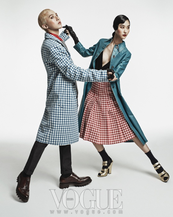 Gambar Foto G-Dragon di Majalah Vogue Korea Edisi Agustus 2013