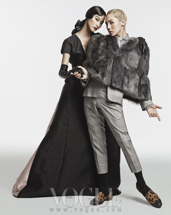 Gambar Foto G-Dragon di Majalah Vogue Korea Edisi Agustus 2013