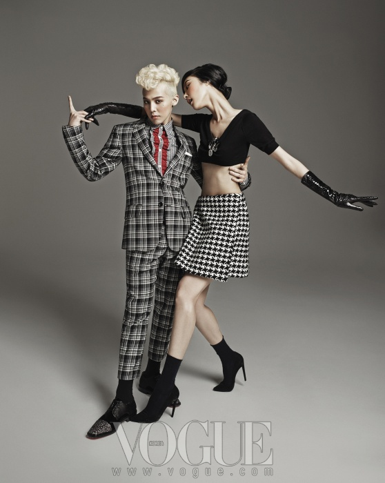 Gambar Foto G-Dragon di Majalah Vogue Korea Edisi Agustus 2013