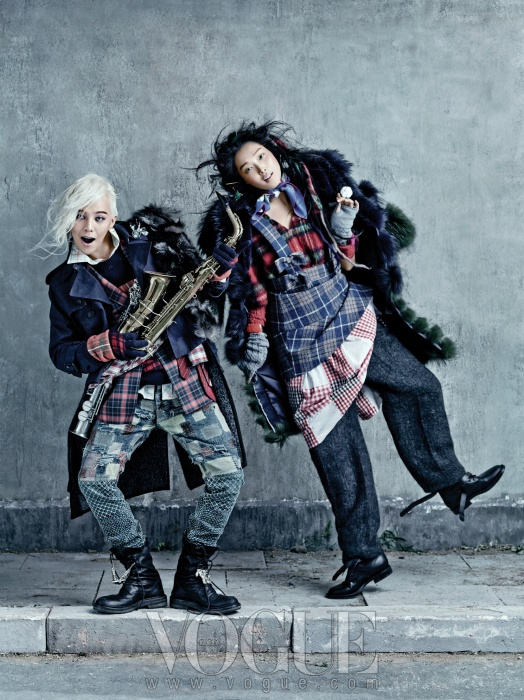Gambar Foto G-Dragon di Majalah Vogue Korea Edisi Agustus 2013