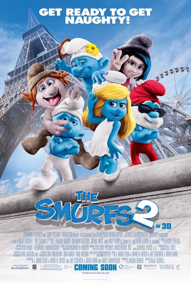 Foto Poster Film 'The Smurfs 2'