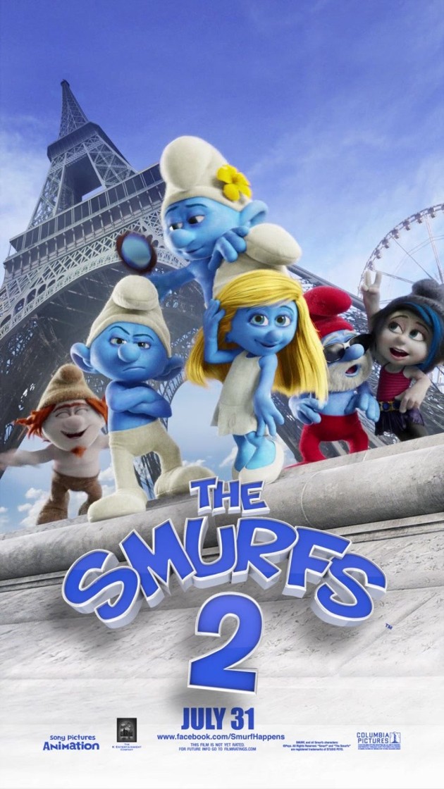 Gambar Foto Poster Film 'The Smurfs 2'