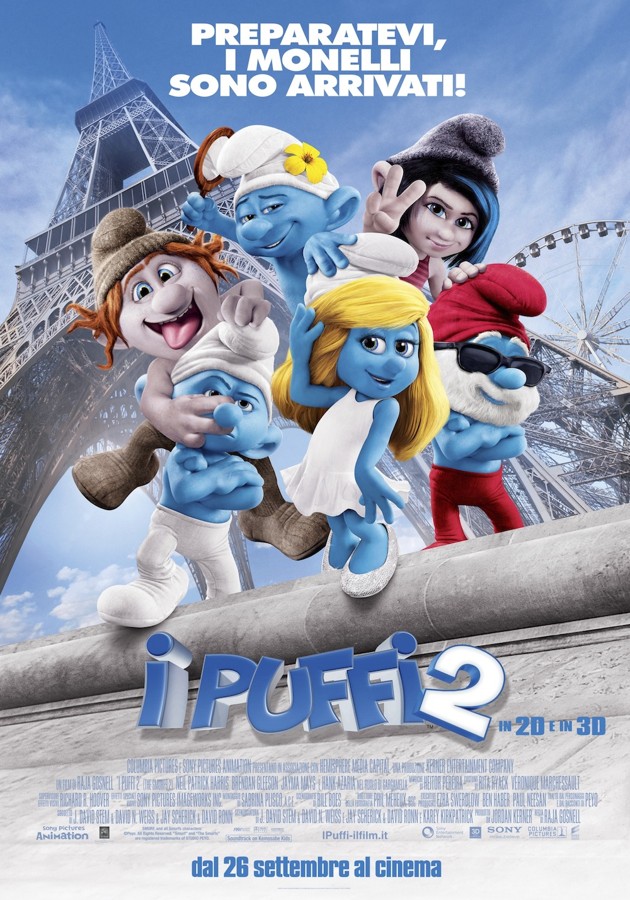 Foto Poster Film 'The Smurfs 2'