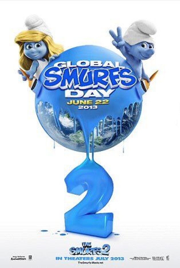 Gambar Foto Poster Film 'The Smurfs 2'