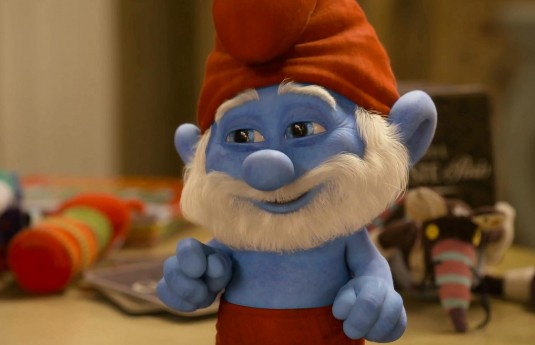 Gambar Foto Jonathan Winters Sebagai Papa Smurf