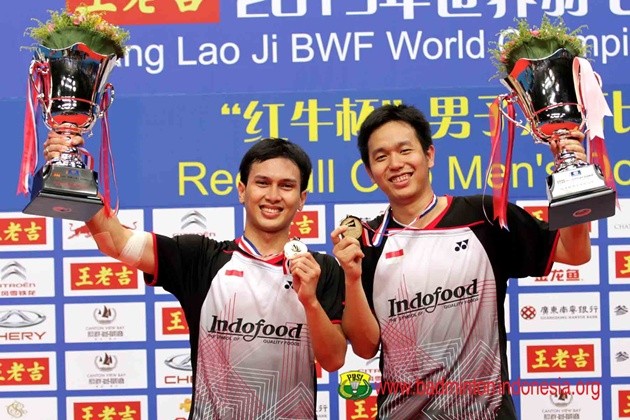 Gambar Foto Mohammad Ahsan dan Hendra Setiawan