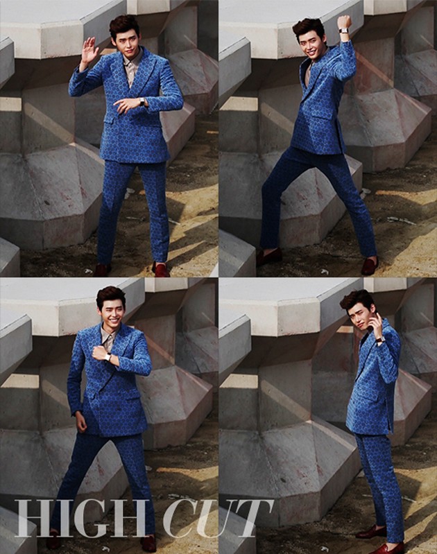 Gambar Foto Lee Jong Suk di Majalah High Cut Edisi September 2013
