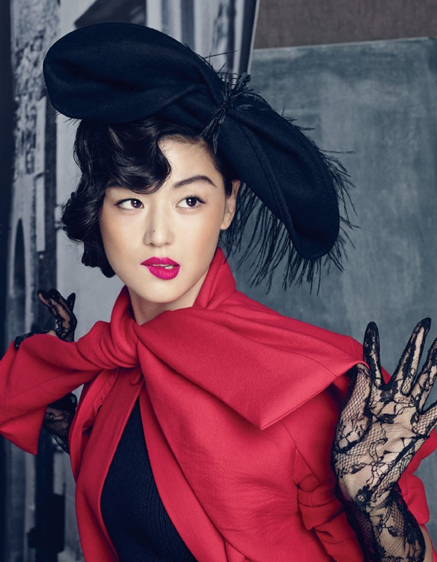 Foto Jun Ji Hyun di Majalah Vogue Edisi September 2013