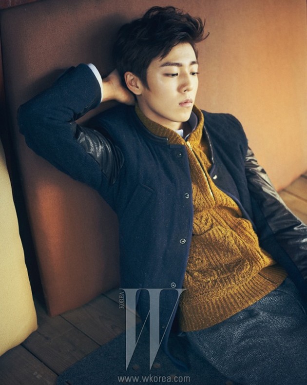 Gambar Foto Lee Hyun Woo di Majalah W Korea Edisi September 2013